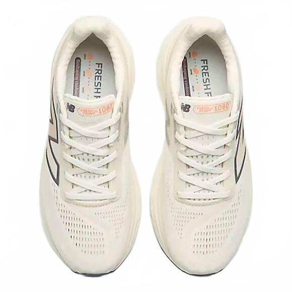 NEW NEW BALANCE women's fresh foam x 1080v14 running shoes in sea salt with vint - Picture 6 of 7